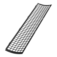 ТН решетка желоба защитная 0,6 пог.м. (D125/82), черный, шт.