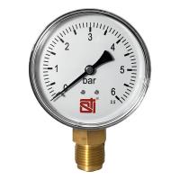 Манометр радиальный STI ∅80 6 bar (G½")